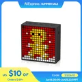 Divoom Altoparlanti Timebox Evo wireless Bluetooth con sveglia orologio Display LED programmabile per la creazione di Pixel Art Regalo unico