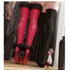 Schwarz Bogen Knoten Über Kniehohe Stiefel Spitz Dünne High Heel Mode Sexy 2025, Winter Große Größe Frau Schuhe Zapatillas Mujer