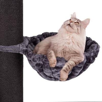Happypet - Universal xxl Liegemulde für Kratzbaum ø 45 cm - Schlafmulde für große Katzen, Maine Image