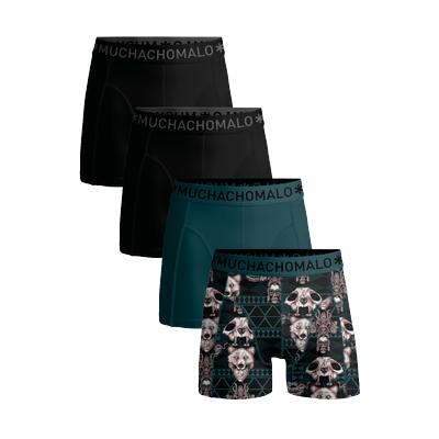 Muchachomalo Herren Boxershorts – 4 Stück – Herren Unterhosen Image