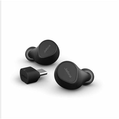 Jabra Kopfhörer »Evolve2 Buds UC USB-C« mit Wireless-Charging-Pad schwarz