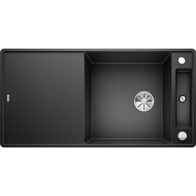 Granitspüle BLANCO "AXIA III XL 6 S-F", grau (anthrazit), B:50cm H:19cm T:99cm, Verbundwerkstoff, Küchenspülen, inklusive gratis Glasschneidebrett Image