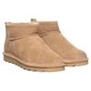 Winterboots BEARPAW "SHORTY", Damen, Gr. 42, beige, Veloursleder, sportlich, Schuhe, Winterstiefel, Schlupfstiefel mit herausnehmbarer Innensohle