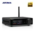AIYIMA A80 TPA3255 Amplificatore di potenza PFFB stereo DAC Bluetooth 300Wx2 Classe D 2.0 Amplificatore digitale ad alta risoluzione con ingresso USB RCA TRS OPT