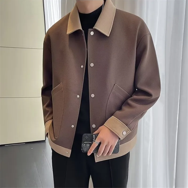 Autunno Abbigliamento da uomo Uniformi da baseball Cappotto casual da uomo Abbigliamento da uomo Novità in giacche Uomo Cappotti a vento Giacca a vento invernale maschile