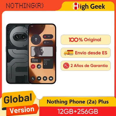Globale Version Nothing Phone (2a) Plus 6.7inches 120Hz AMOLED Display MTK Dimensity 7350 Pro 50MP Kamera 5000mAh Akku 50W Charge