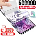 1-5 pezzi pellicola idrogel a copertura totale per Samsung A55 5G A54 A53 A52 A35 A34 A33 A32 A31 A25 A22 A14 A13 A05 A04 A03 protezioni schermo