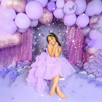 Mädchen Schleppende Party Prinzessin Kleid Kinder Geburtstag Formale Ärmellose Schleife Kleid Kinder Image