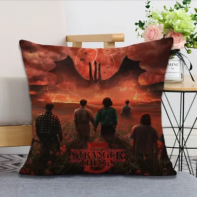 Film S-Strangers Kissenbezug Wohnzimmer Home Sofa Büro Shop Cover Druck Komfort Dekoration Nordic Image