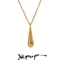 Yhpup Collana con ciondolo goccia d