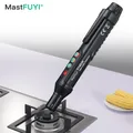 MASTFUYI Rilevatore di fughe di gas portatile Rilevatore di gas naturale Rilevatore di gas combustibile con allarme acustico e visivo Strumento per sniffer di gas