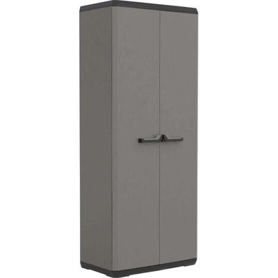 Keter Kunststoffschrank piu hoch 166 x 68 x 39cm Mehrzweckschrank Garten Schrank Image
