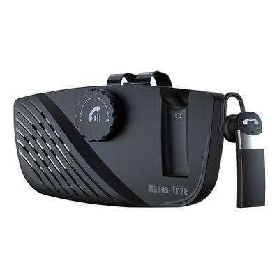 2 in 1 Sun Visor Wireless Speaker Siri loudspeaker Handsfree Speakerphone Bluetooth Car Kit Earphone