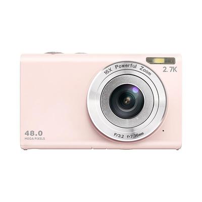 Digital Camera 4K Vlogging Camera 48Mp Digital Zoom Portable Point and Shoot Digicam with 32GB/64GB/128GB Memory Card Included