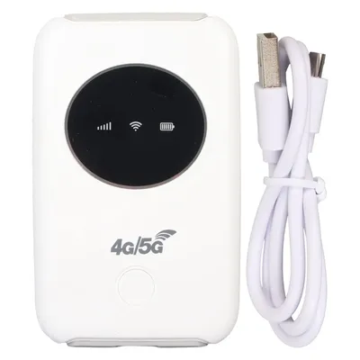 4G LTE USB WiFi Modem 300Mbps Unlocked 5G WiFi Micro SIM Card Slot Built in 3200MAh Wireless