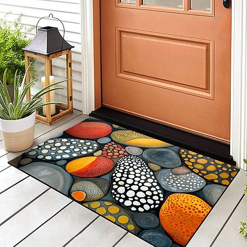 Hochzeitsliebe Pflastersteine Fußmatte Küchenmatte Fußmatte rutschfester Bereichsteppich ölbeständiger Teppich für Innen- und Außenbereich Schlafzimmer Dekor Badezimmermatte Eingangsteppich Image