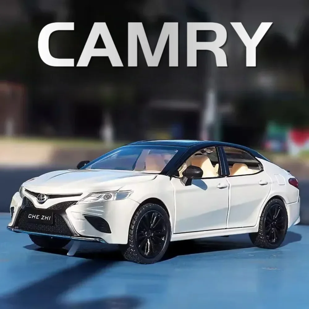 Camry Modell auto Spielzeug Simulation Metall diescast leichte Musik Miniatur inländische Fahrzeug modelle Ornamente Hobby Geschenke