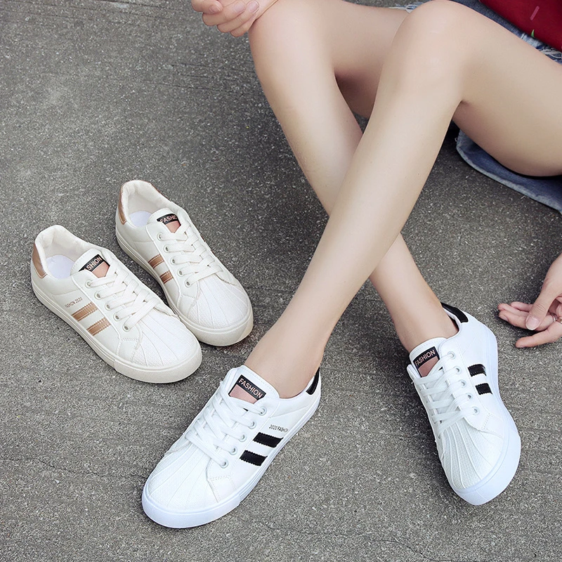 Laufschuhe Frauen Turnschuhe Sports chuh Sport Sneaker Skateboard Slipper Damen Sport weiß lässig elegant Mode stilvoll