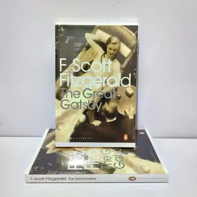 The Great Gatsby-Romanbuch, englische zweisprachige Literatur, berühmte Novella-Bücher, für Kinder Image