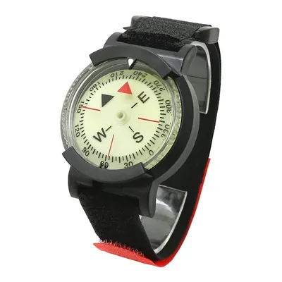 Professional Diving Compass Watch - Waterproof High Precision with Night Light, for Scuba Diving, Camping, Hiking & Outdoor Adve