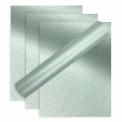Glitzer Silber Premium Kleber Vinyl Herstellung Zeichen Film Handwerk Tasse Wand Geschenk Dekor für Image