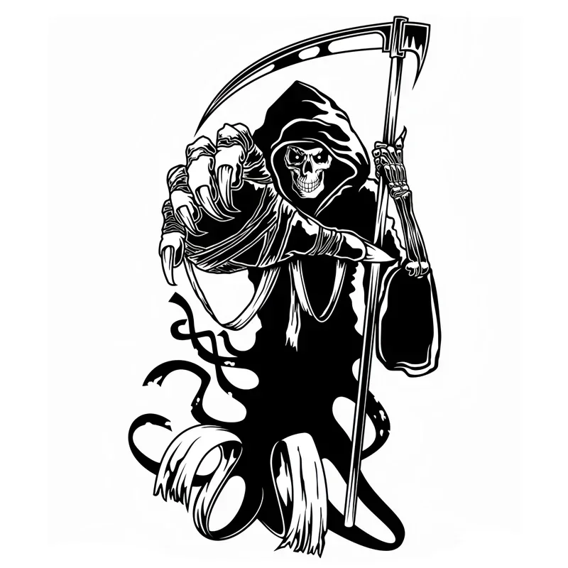 10 Stück 8 cm Großhandel Vorwärts Aufkleber Wasserdicht Vinyl Totenkopf Pegatinas Taktische Aufkleber für Auto Motor Krug Kühlschrank Image