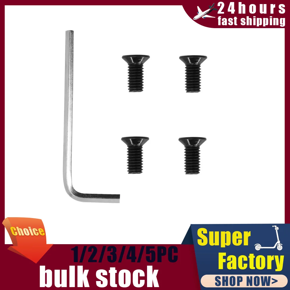 1-5set Lenker Gabel Rohr Schrauben Mit Hexagon Griff Kits Für Xiaomi Mi3 M365 Pro Pro2 elektrische Roller Zubehör Image