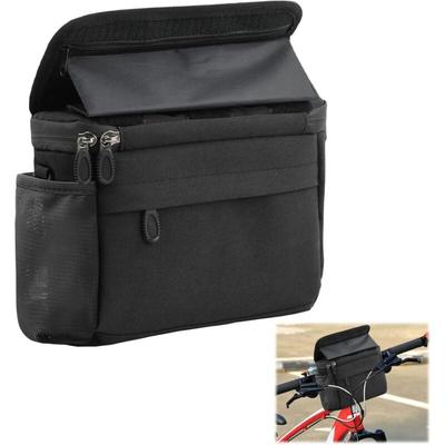 Ahlsen - 3L Fahrradlenkertasche, Lenkertaschen mit Touchscreen und verstellbarem Schultergurt,