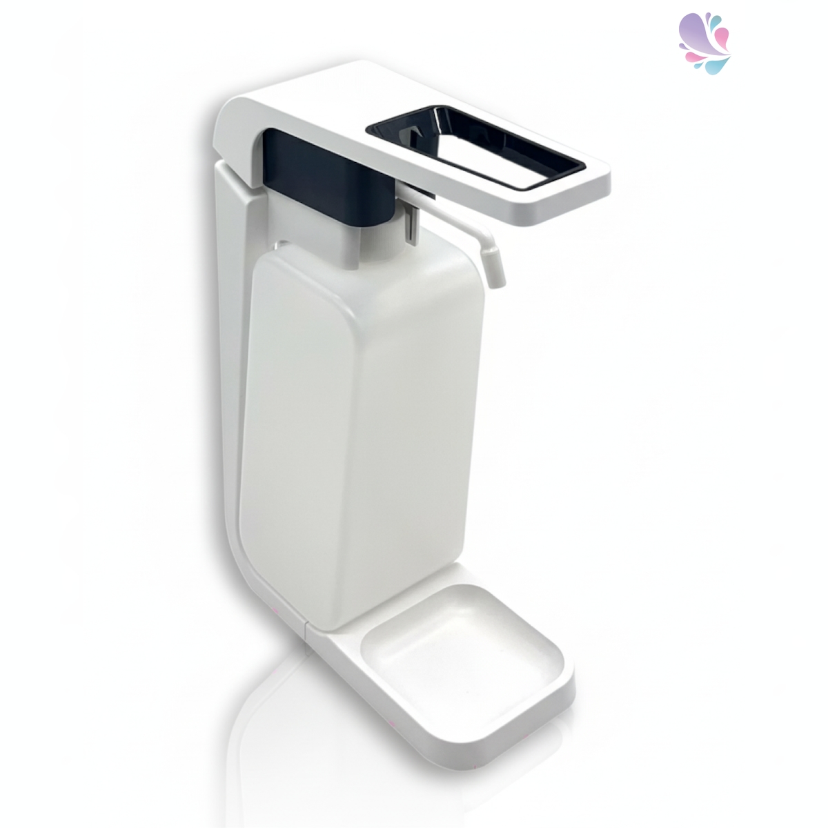 Blanc Hygienic Hebelspender für 1 Liter Seife, Desinfektion, super ergiebig, Wandmontage Image