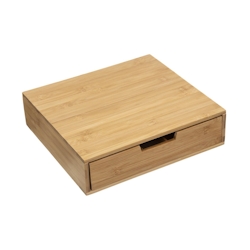 FIVE - Kapselhalter mit 1 Schublade aus Bambus Image