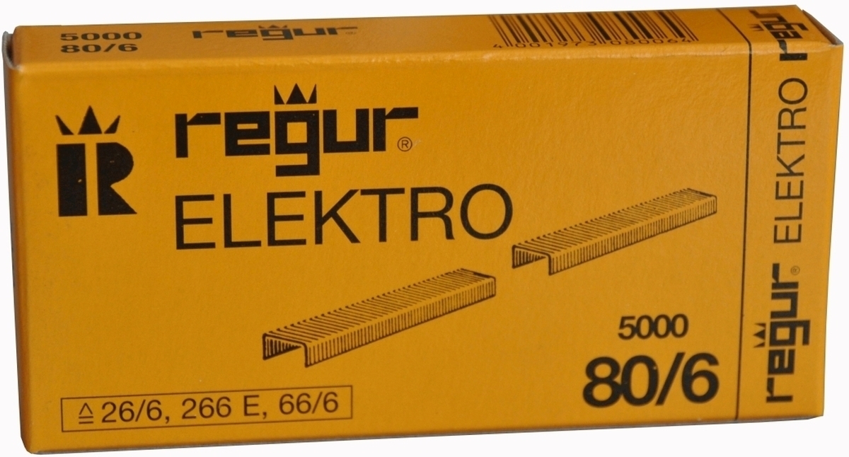 Heftklammern Regur 80/6 VE=5000 Stück Image