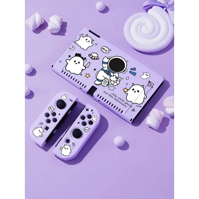 Kosmonauten etui für Nintendo Switch oled, ns Spiel zubehör, trennbare Hands chale für ns joycon, Image