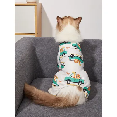 Hunde-Pyjama, Pyjama, Frühling, Sommer, Hundekleidung für kleine Hunde, Mädchen, Jungen, niedliches Image