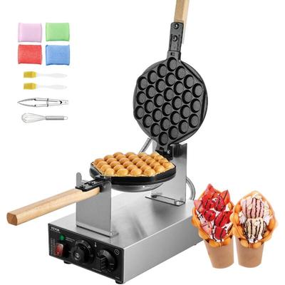 Kommerzieller Bubble-Waffelmaker Eierpfannkuchenmaschine 1400 w, Waffel Maker aus Edelstahl mit Image