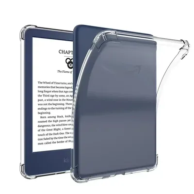 Silicon Case For 6'' All-new Kindle (2022 Release) 11th C2V2L3 Generation Clear Transparent Soft TPU