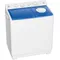 Washing Machine, 40lbs Twin Tub Washer Mini Compact Laundry Machine with Drain Pump, Semi-automatic