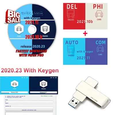 Latest Auto 2020.23 COM Autocoms vd ds150e cdp software 2021.11 Newest keygen Delphis Orpdc support