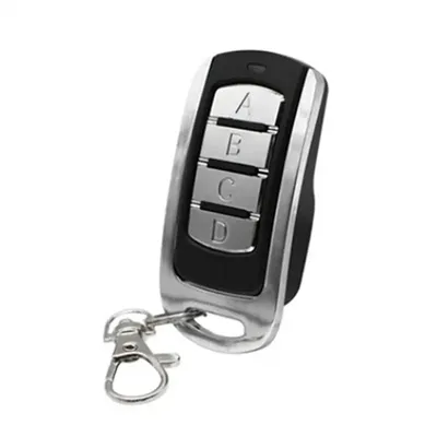 Universal 433MHz Wireless 4 Keys Copy Cloning Garage Door Remote Control Duplicator Key Door Gate