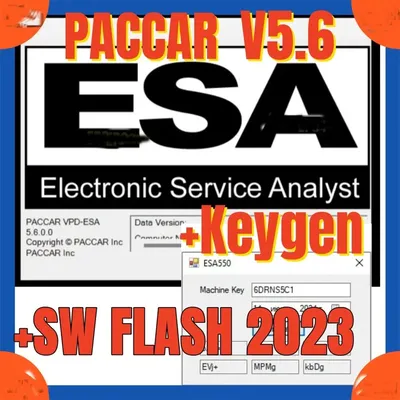 Il più nuovo 2023 ESA Electronic Service Analyst 5.6 + 2023 SW FLASH FILE + sblocco keygen gratuito