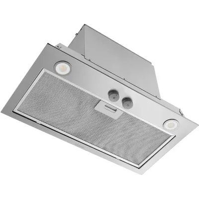 Broan- NuTone PM400SS Custom Cabinet Built-in 3-Speed Power Pack Insert with LED Lighting and 450