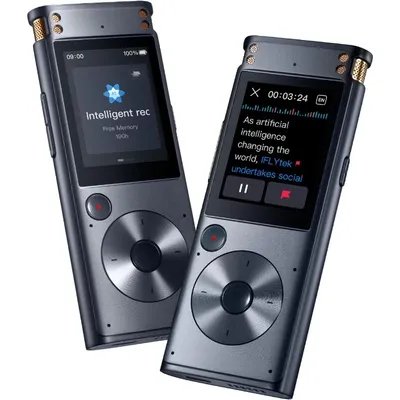 Voice Recorder with Playback, 2-inch Touch Screen Recorder, Audio Recorder Zoom Recorder Device for