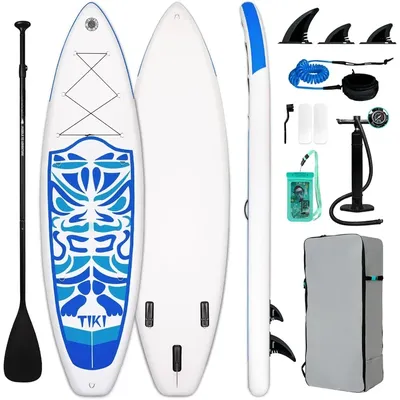 Inflatable Paddle Board,Equipped with Advanced SUP Paddle Board Accessories,Suitable for Non Slip