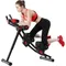 Fitness ab Machine, ab Workout Equipment for Home Gym, Height Adjustable ab Trainer, Foldable