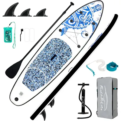 Inflatable Stand Up Paddle Board 10'x30''x6'' Ultra-Light (16.7lbs) SUP with Paddle board