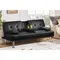 Modern Sofa Bed Faux Leather Sofa Convertible Folding Futon Couch with Armrest Home Recliner Home