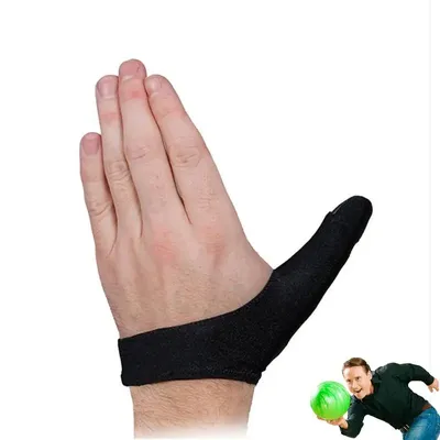 Bowling Thumb Covers Bowling Thumb Saver For Right Hand Grip Protection Thumb Bowling Glove Fingers