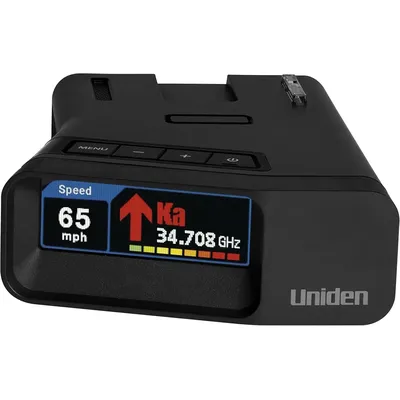 R7 EXTREME LONG RANGE Laser/Radar Detector, Built-in GPS, Real-Time Alerts, Dual-Antennas Front &