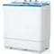 KUPPET Compact Twin Tub Portable Mini Washing Machine 26lbs Capacity, Washer(18lbs)&Spiner(8lbs)