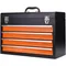 Organizer Steel Toolbox Drawer Roller Toolbox Household Tools and Storage Metal Box (4 drawers)