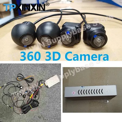 Car Auto stereo DVR HD 360 Surround View System Driving With Bird View Panorama System 4 Car Camera